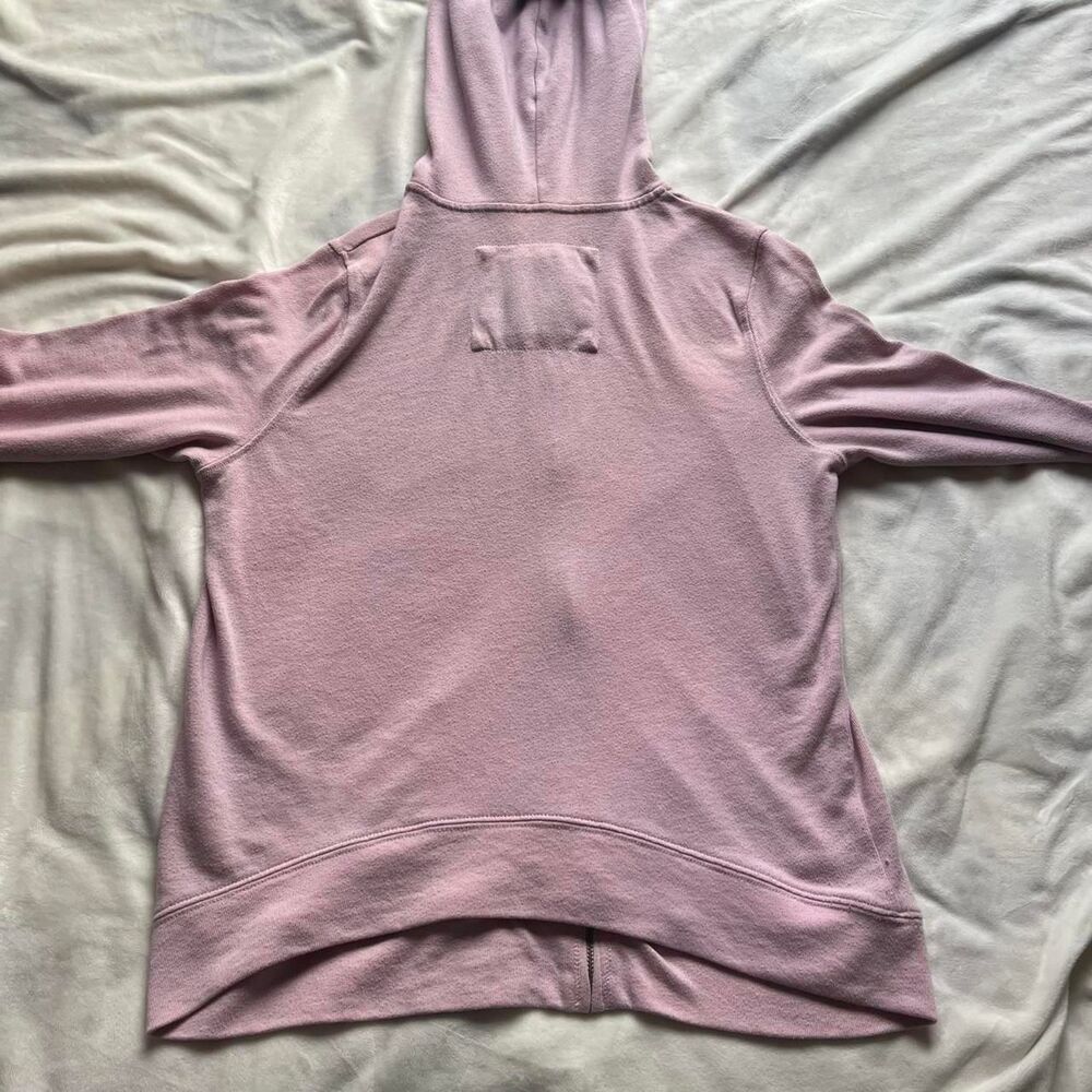 Vintage Y2K pink Abercrombie & Fitch zip up sweatshirt size small - Picture 3 of 6